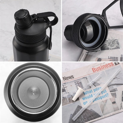 Stainless Steel Sports Bottle with Handle