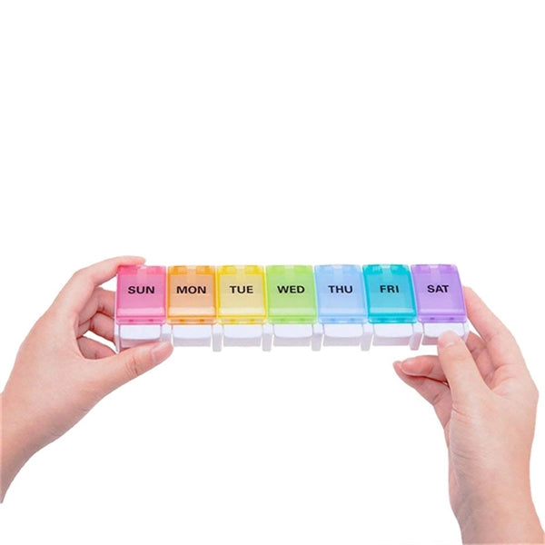 7-Day Pill Case with Spring Design