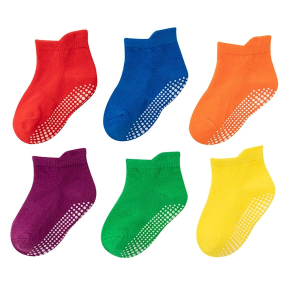 Non Slip Grip Socks for Kids