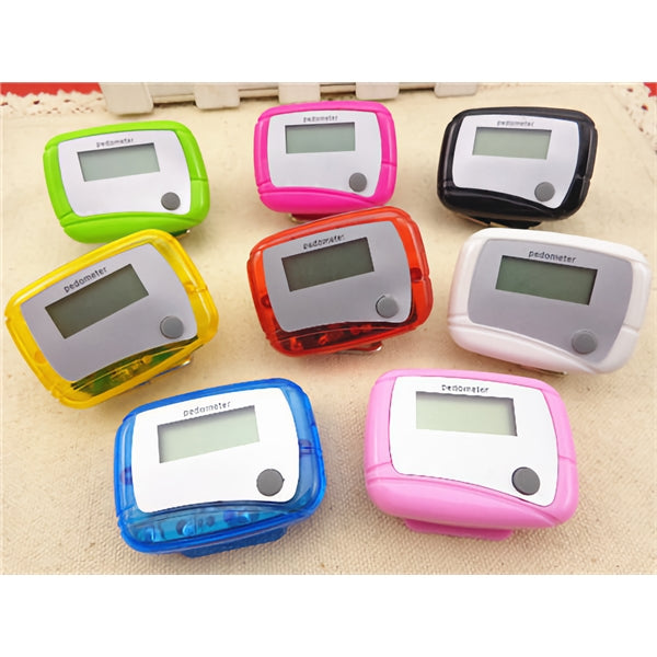Fitness step counter Pedomete on Waist