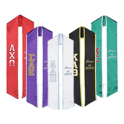 Custom Graduation Honor Stoles Sash 60" / 70"