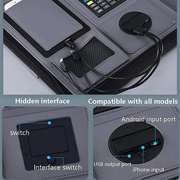 Multifunction Wireless Charging Notebook
