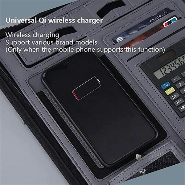 Multifunction Wireless Charging Notebook