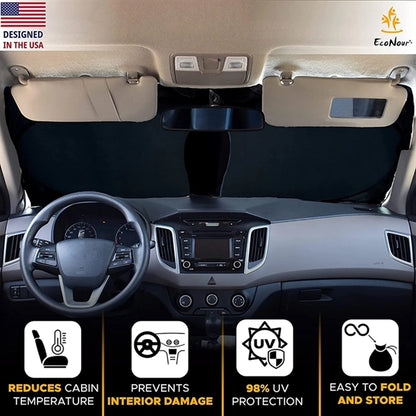 Custom Durable Car Windshield Sun Shade Visor