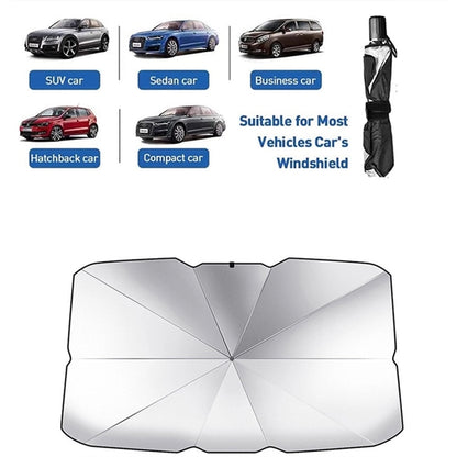 Foldable Car Windshield Sun Shade Umbrella