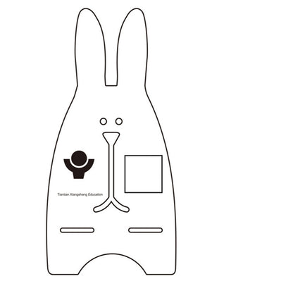 Wooden Bunny Phone Stand