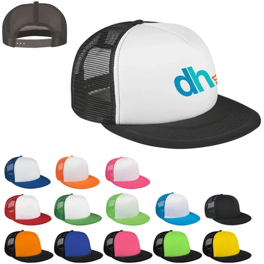 Advertising Flat Bill Trucker Cap