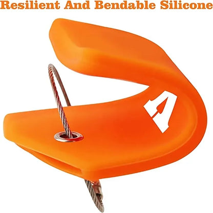 Initial Letter Silicone Luggage Tag