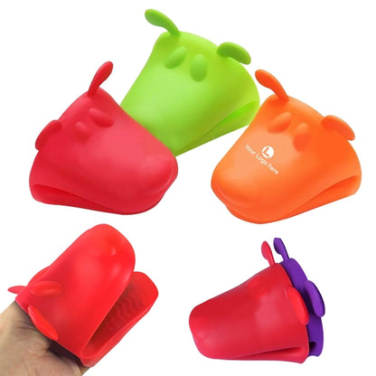 Dog Head Shaped Mitt Pot Holder