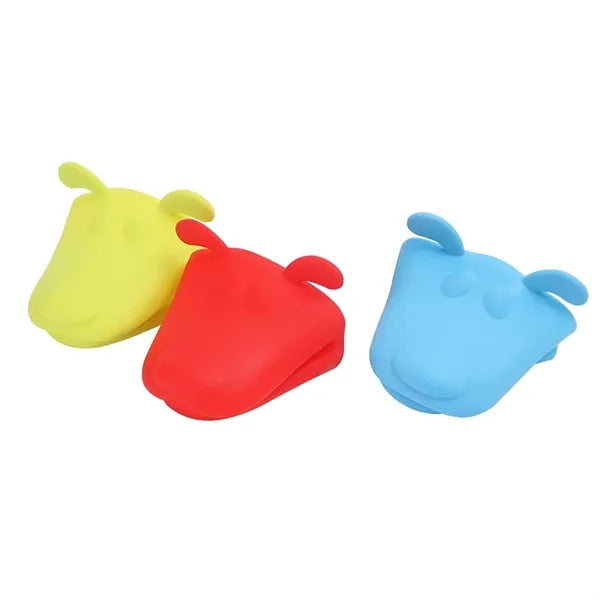 Dog Head Shaped Mitt Pot Holder