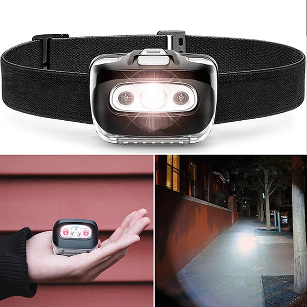 LED Headlamp Flashlight