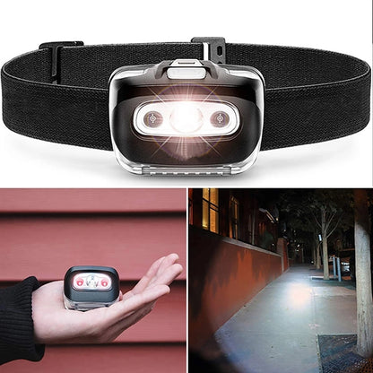 LED Headlamp Flashlight