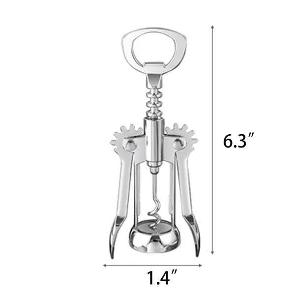 Zinc alloy Corkscrew bottle opener