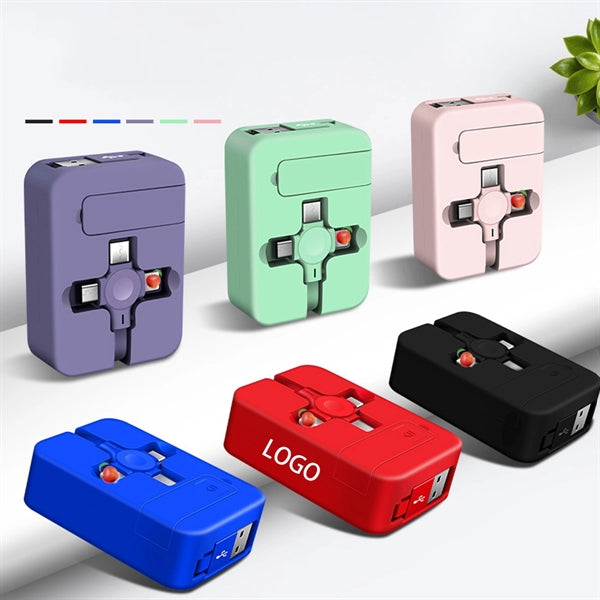 Retractable 3-in-1 Data Cable