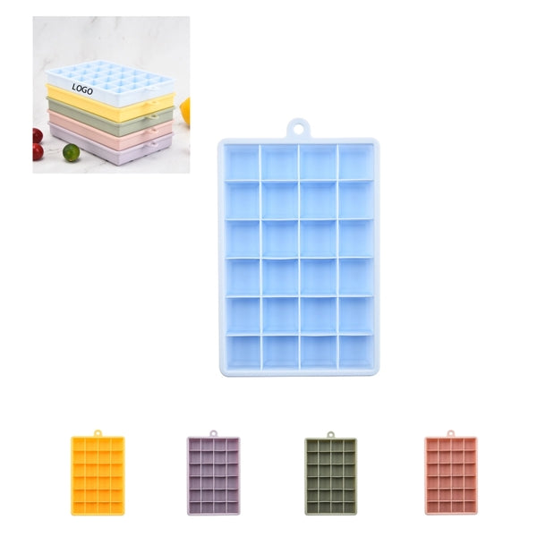 Silicone Ice Cube Trays with Lid