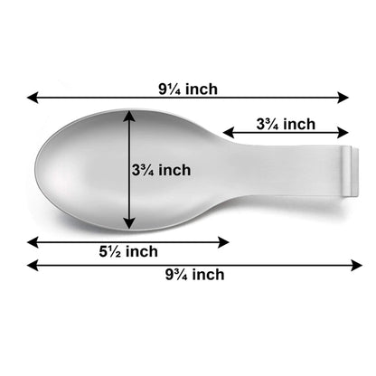 Stainless Steel Spatula Ladle Holder Large Size Spoon Rest
