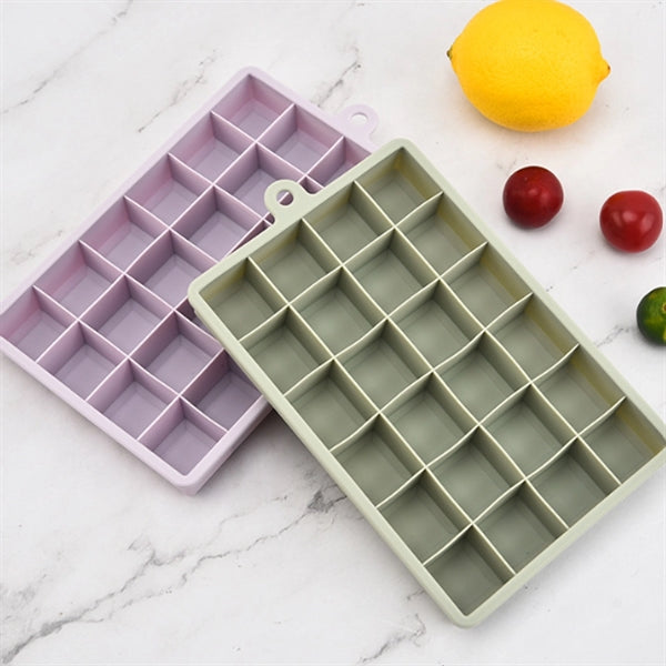 Silicone Ice Cube Trays with Lid