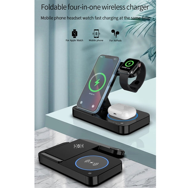 Foldable 4-In-1 Wireless Charger