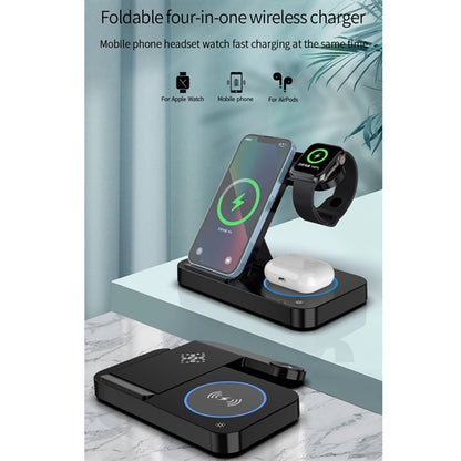 Foldable 4-In-1 Wireless Charger