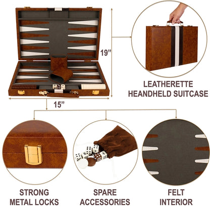 The Games Out Top Backgammon Set