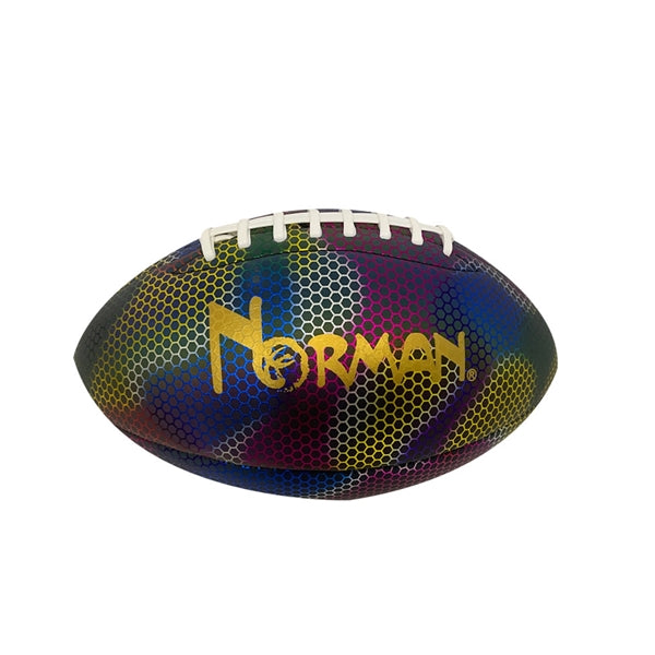 Size 9 Holographic Luminous Light Up Reflective Football