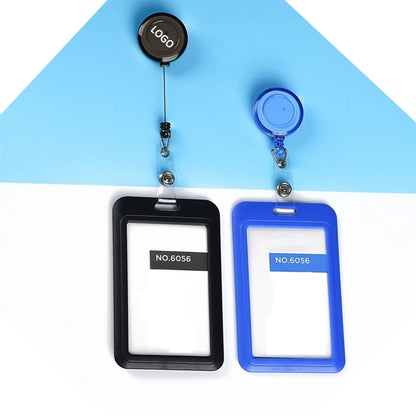 Retractable Lanyard Badge Reel Combo