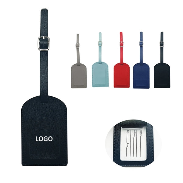 Leather Luggage Tag
