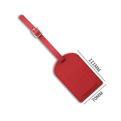 Leather Luggage Tag
