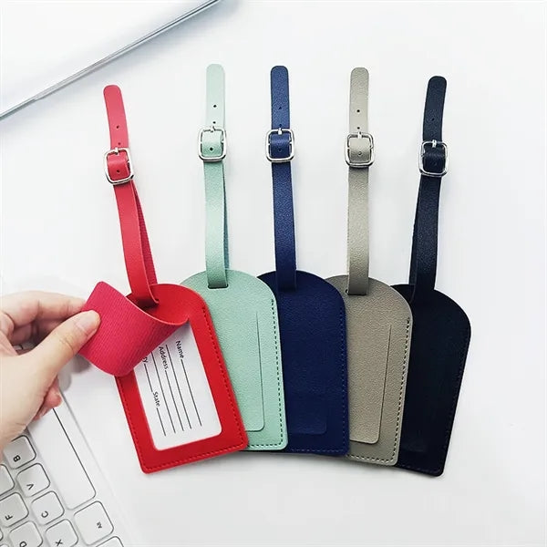 Leather Luggage Tag