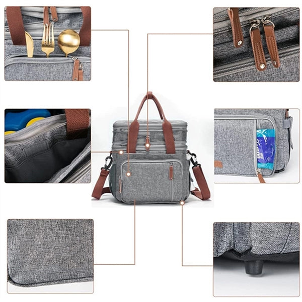 Double Deck Thermal Bag