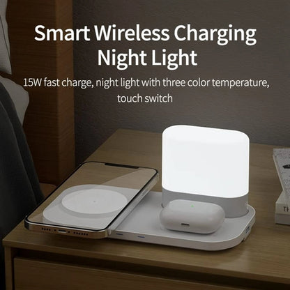 LED Desk Lamp With Wireless Charger