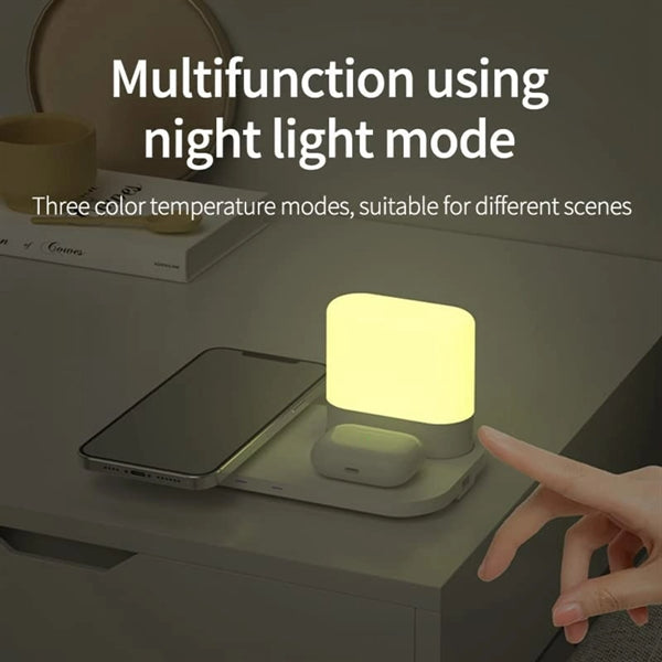 LED Desk Lamp With Wireless Charger
