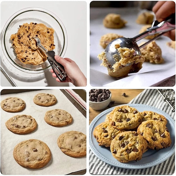 3Pcs Ice Cream Scoop Set