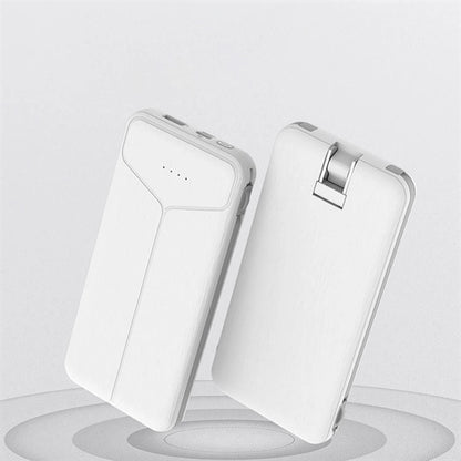 10000 mAh Charger Power Bank with Built in AC Plug