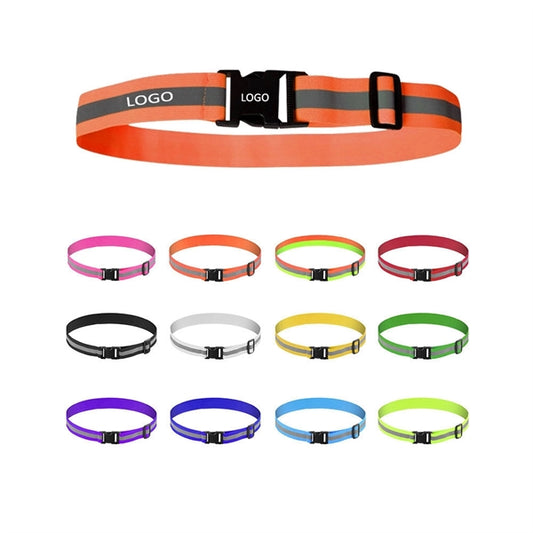 Adjustable Reflective Glow Belt Safety Gear Sash