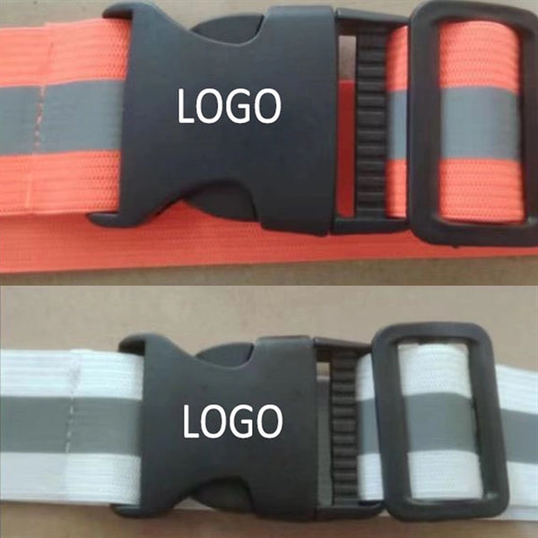 Adjustable Reflective Glow Belt Safety Gear Sash