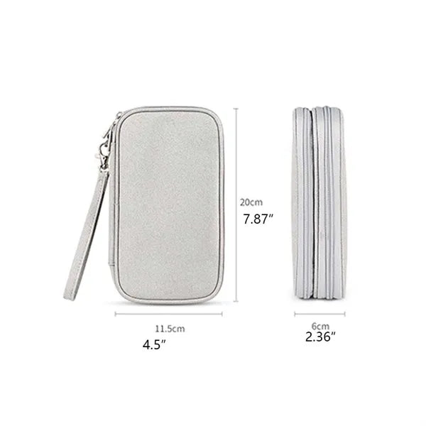 Electronic Accessories Cable Organizer Bag