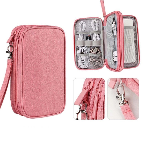Electronic Accessories Cable Organizer Bag