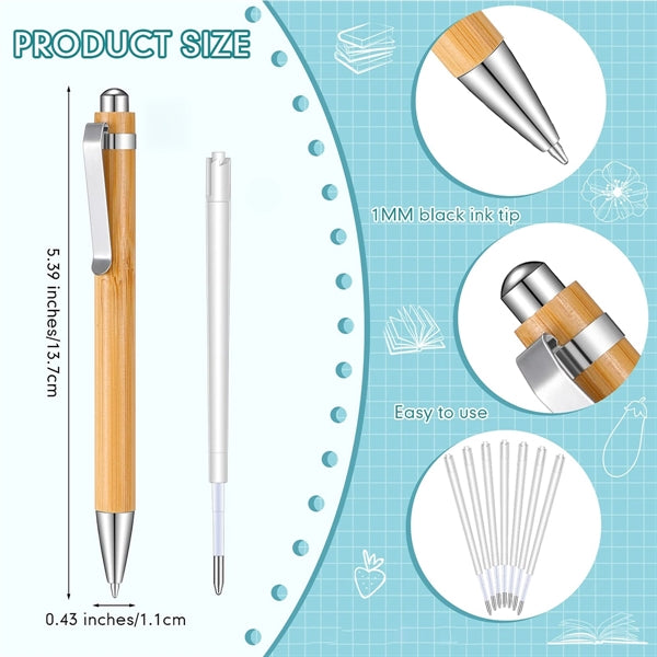 Fainne Bamboo Pens For Engraving Set