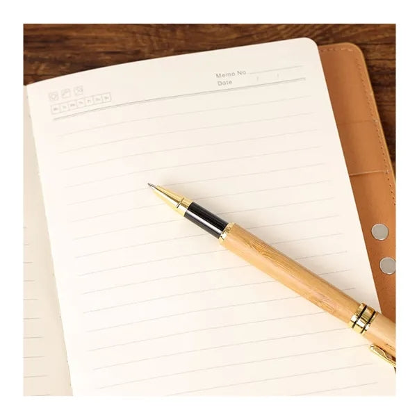 Business Bamboo Notepad Gift Box