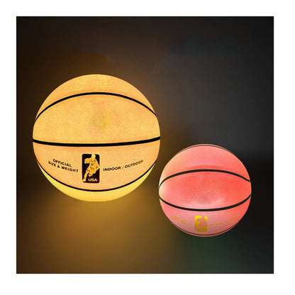 Size 7 Glowing Leather Basketball