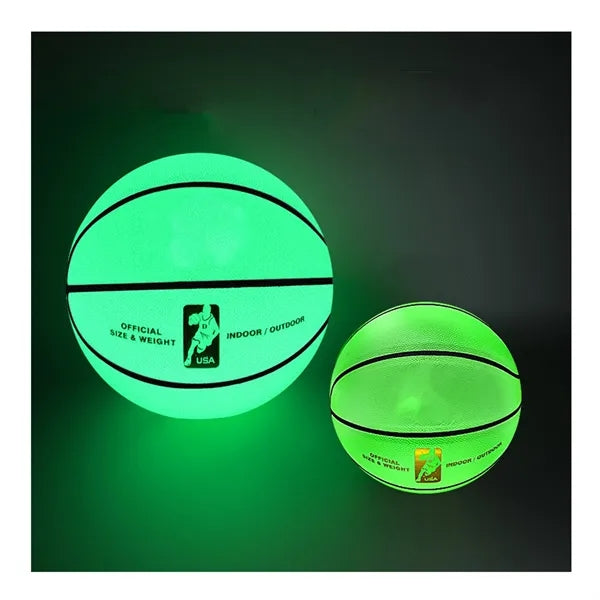 Size 7 Glowing Leather Basketball