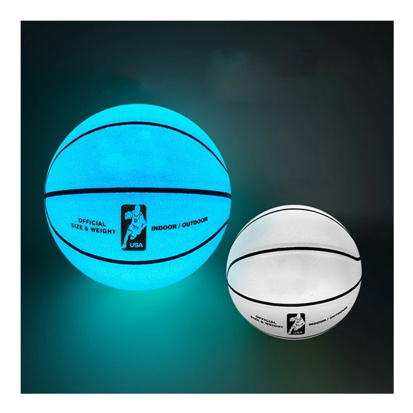 Size 7 Glowing Leather Basketball