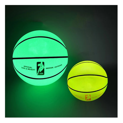 Size 7 Glowing Leather Basketball