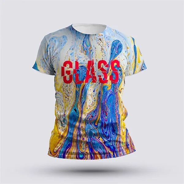 PERFORMANCE CREW NECK FULLY CUSTOM DYE SUBLIMATION T-SHIRT