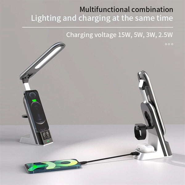 7 in 1 Wireless Charger With Lamp