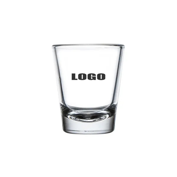 Clear Shot Glasses with Heavy Base