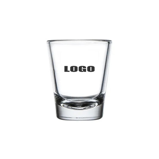 Clear Shot Glasses with Heavy Base