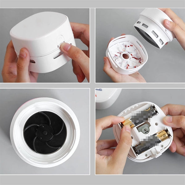 Desktop Vacuum Cleaner Mini Table Dust Sweeper