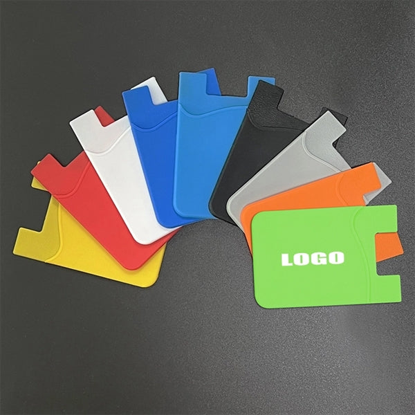 Silicone Phone Wallet Card Holder